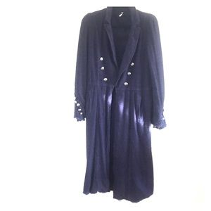 COPY - FREE PEOPLE MILITARY DUSTER.